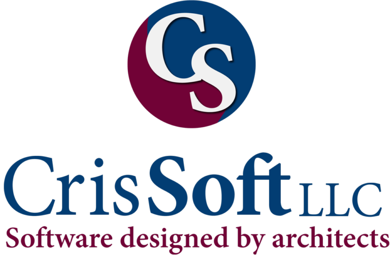 CrisSoft LLC Software designed by architects